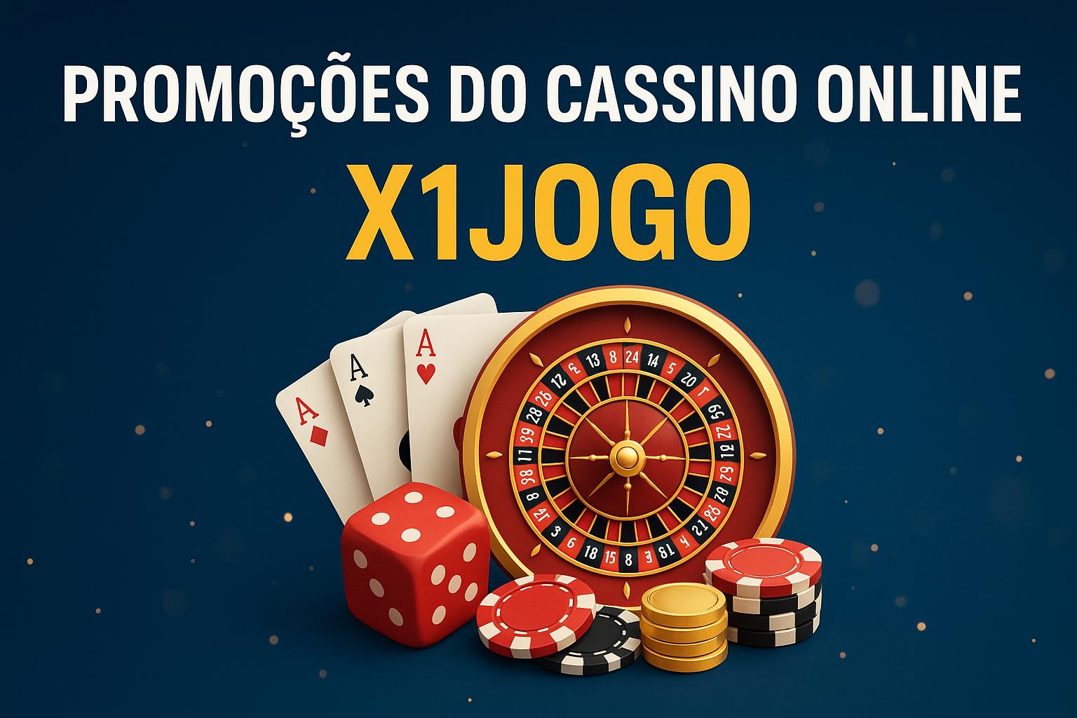 O bônus promocional X1JOGO é uma ótima maneira de começar sua aventura