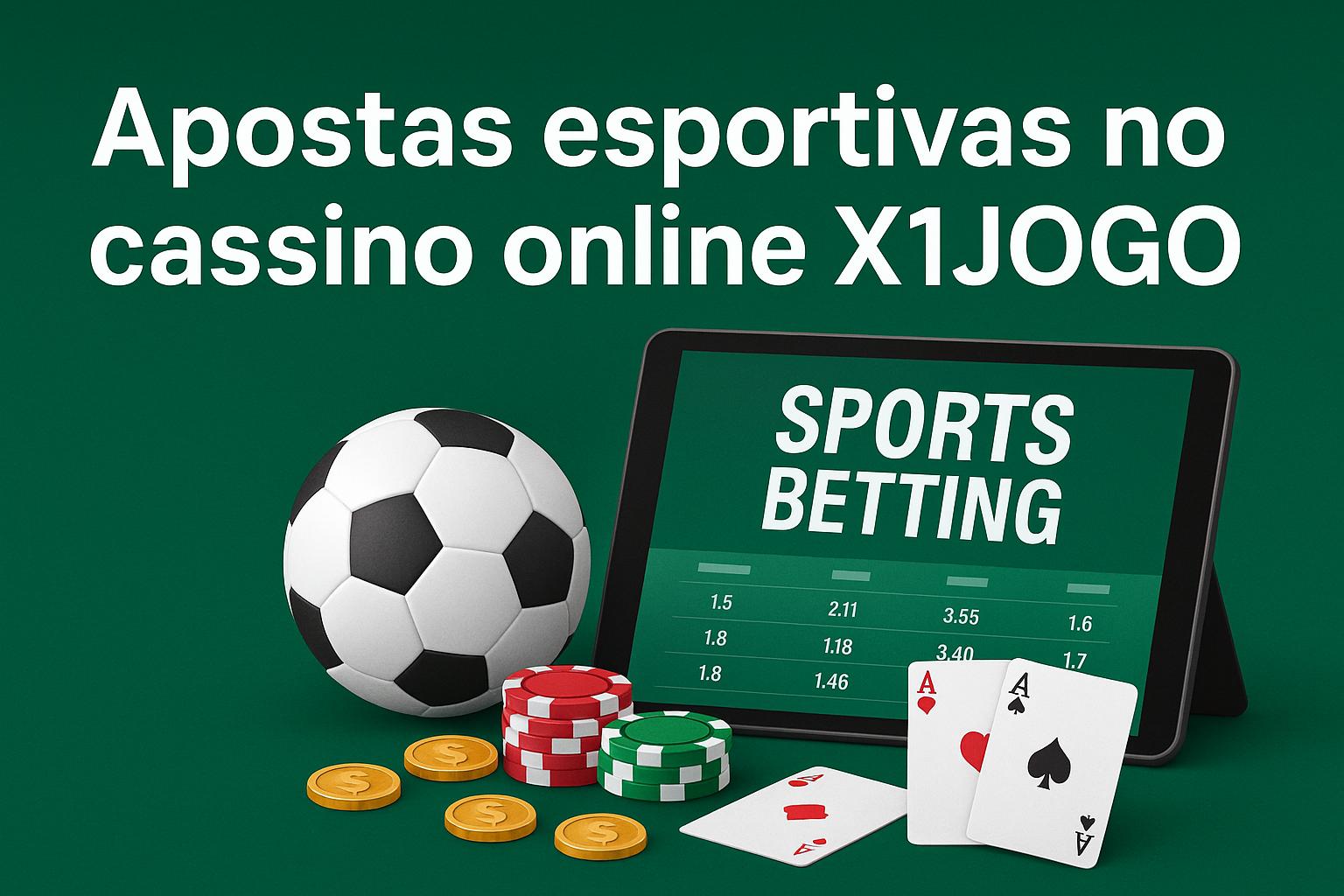 Aposte em apostas esportivas no cassino online X1JOGO
