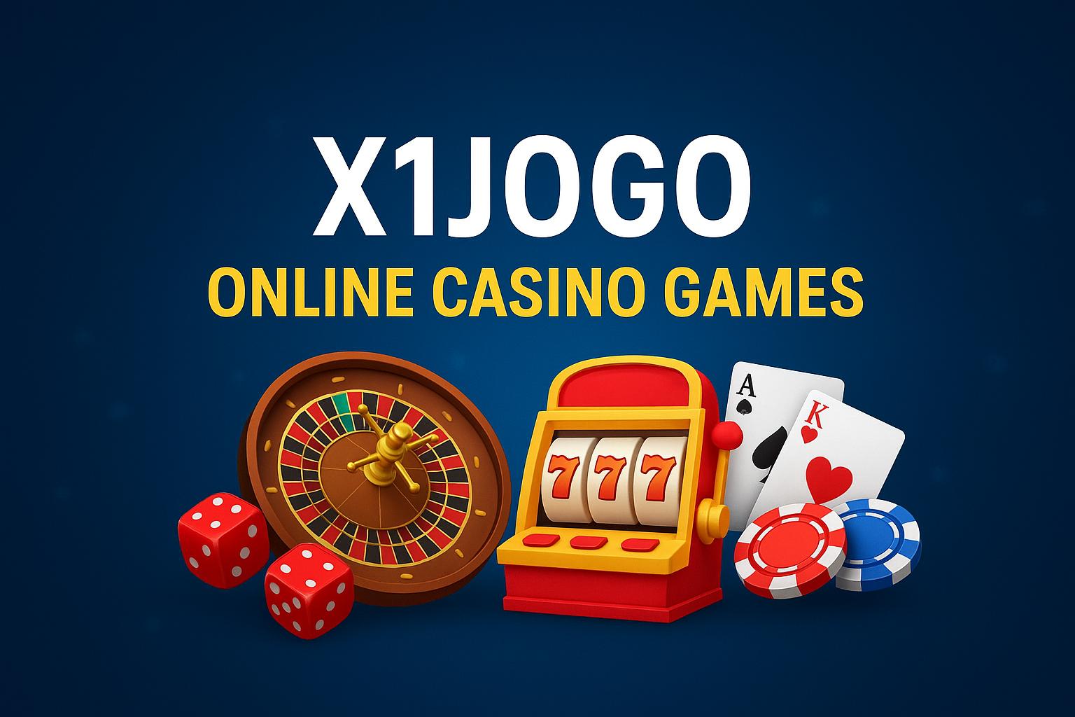 Jogos de cassino online X1JOGO