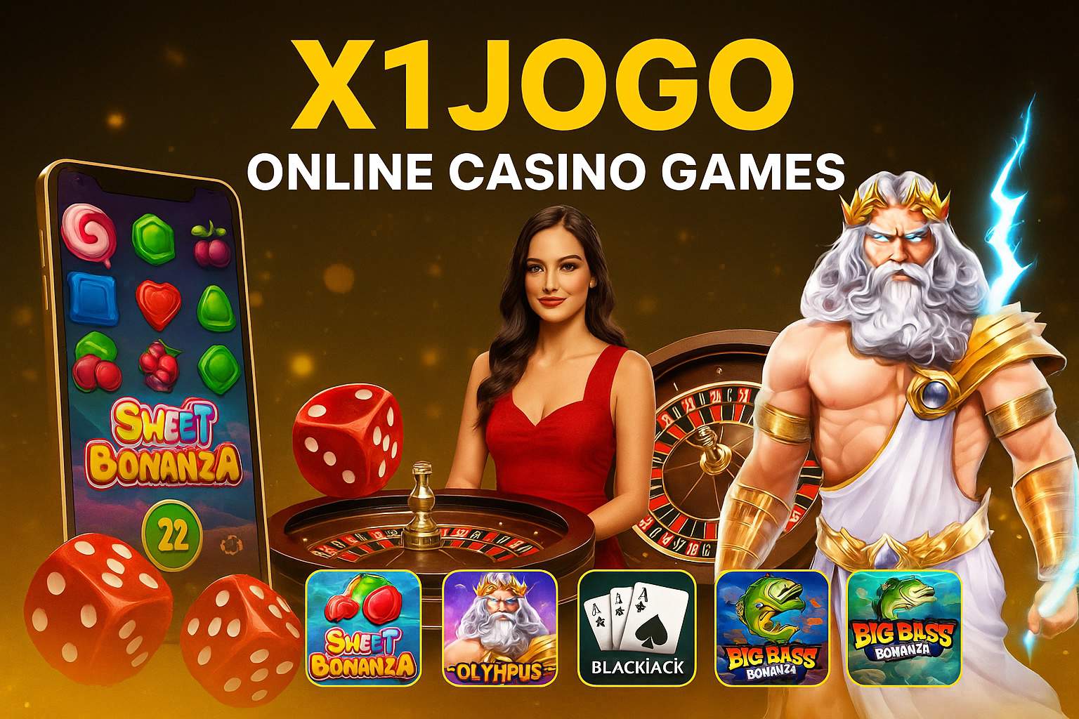 Jogos de cassino online inovadores e emocionantes na X1JOGO